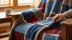 Werfen Sie niemals alte Sachen weg! So habe ich aus weggeworfenen Gegenständen eine warme Decke gemacht