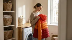 Daunenjacke reinigen ohne Komplettwäsche: so entfernst du Kragenflecken schnell und schonend